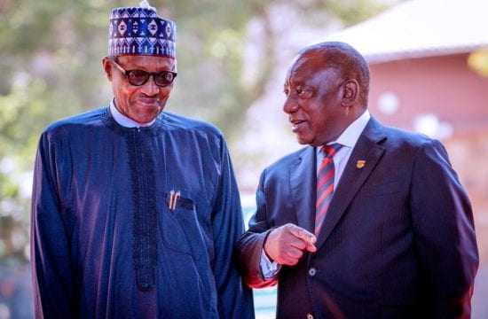 Ramaphosa and Buhari