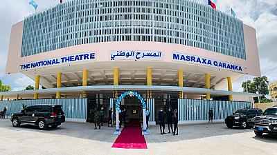 Somalia's refurbished national theater reopens in Mogadishu
