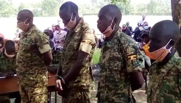 Four UPDF soldiers charged for killing Benon Nsimenta