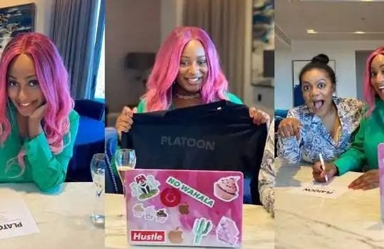 DJ Cuppy signs music deal with London based record label, Platoon