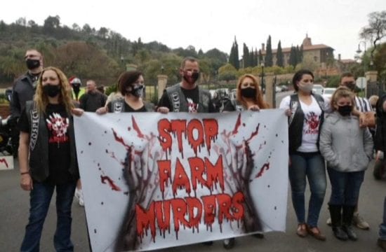 South Africa: Protest against farm attacks