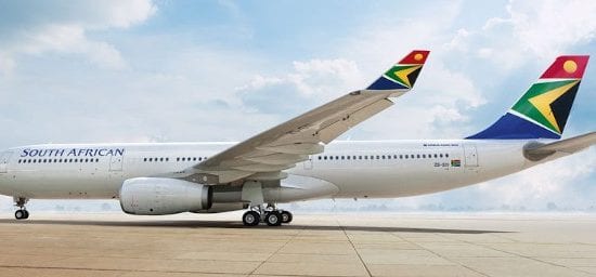 South Africa in Talks With Keen Investors in State Airline South African Airways