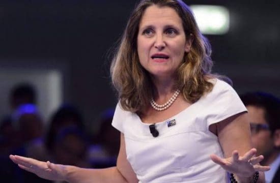 Canada to retaliate against U.S. aluminum tariffs: Deputy PM Freeland