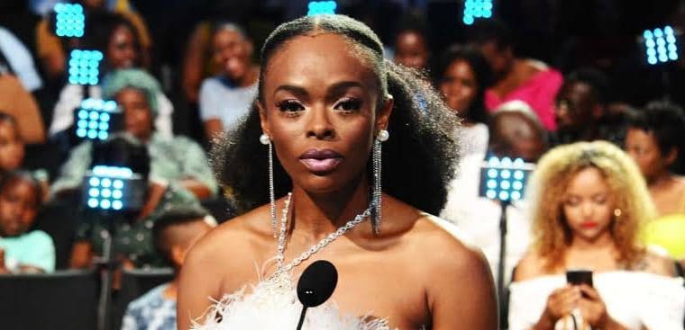 Unathi Nkayi rubbishes suggestions that she is beefing with DJ Zinhle