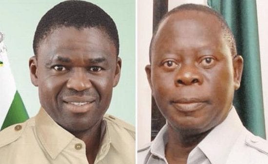 Oshiomhole seeking third term by proxy, says Shaibu