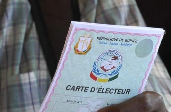 Guinea begins the distribution of voting cards ahead of the elections in October