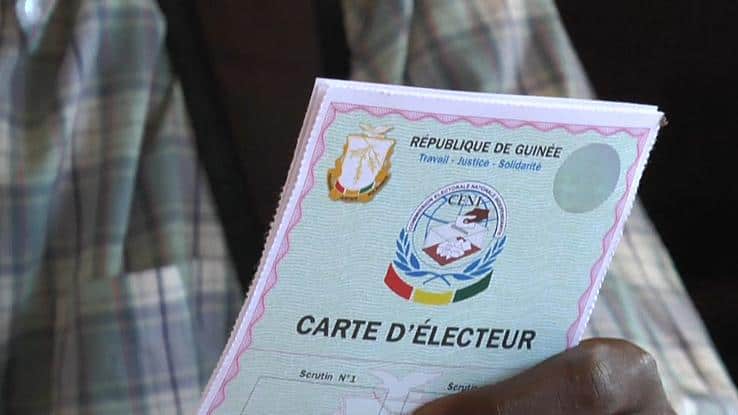 Guinea begins the distribution of voting cards ahead of the elections in October