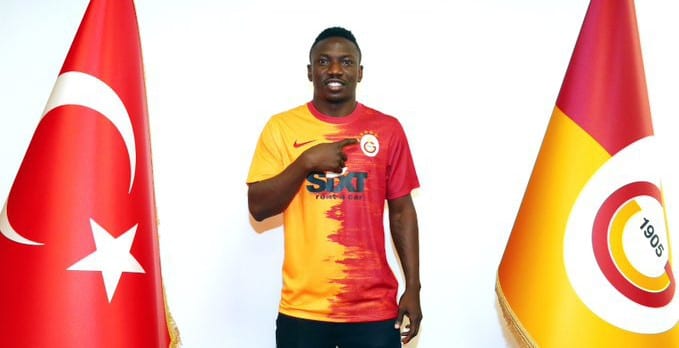 Etebo completes loan switch to Galatasaray
