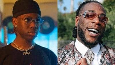 "Don't let them break you, I dey for you officially" - Burna Boy consoles Rema after he recounted his sad experiences