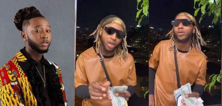 Rapper Yung6ix laments bitterly after spending N500k to buy hair for his babymama