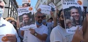 Algeria: New protest for the release of journalist Khaled Drareni