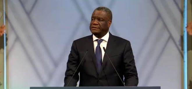 Nobel laureate Mukwege calls on EU to act against DRC crimes