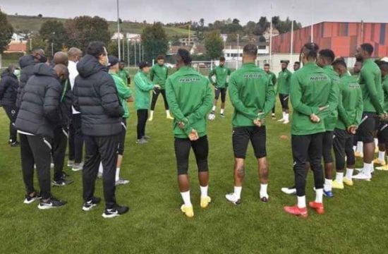 Super Eagles begin training ahead of Algeria & Tunisia clash