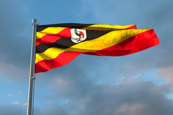 flag of the Uganda