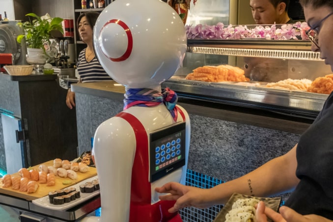 Waiter robot