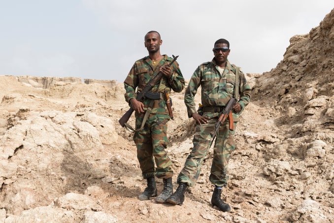 Ethiopia Eritrean troops