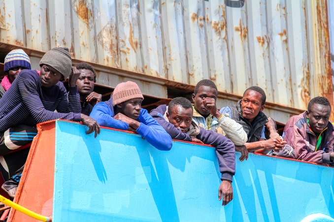 African migrant surge in Ceuta
