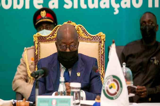 ECOWAS maintains Mali's suspension,a civilian prime minister