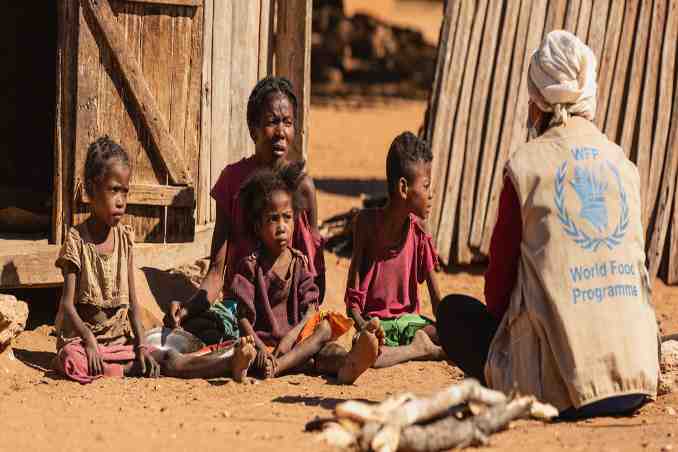 One million people in Madagascar are starving,UN Reports