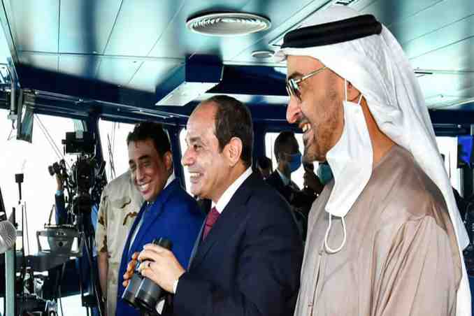 Mediterranean Sea,Egypt opens a new naval facility