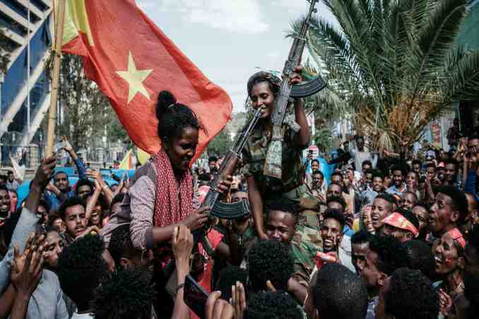 Mekele is reclaimed by the rebels,celebration in Tigray,Tigray region