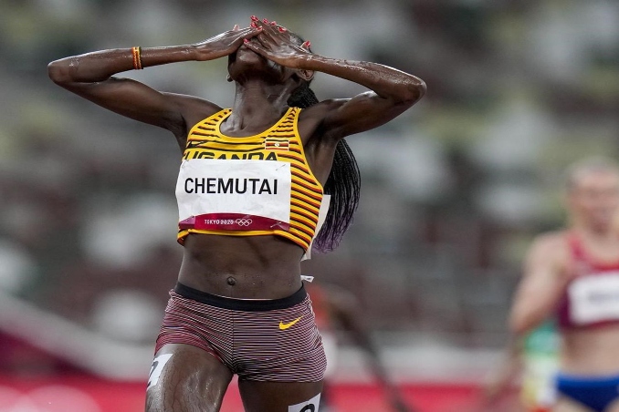 chemutai of uganda wins gold