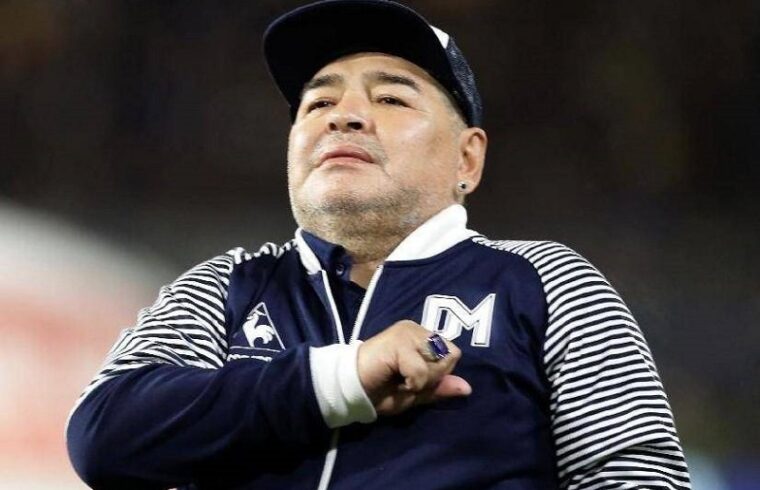 maradona was accused of sexual harassment physical violence