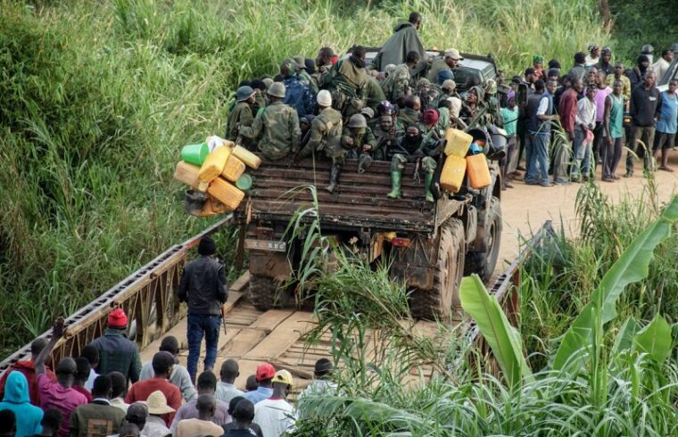 residents forced to flee rebel attack in komanda village of eastern congo