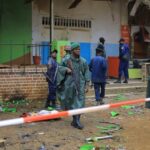at least six people were killed in a suicide bombing in beni on christmas day in the congo