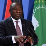 file photo: south african president cyril ramaphosa addresses a press conference after the g20 compact with africa conference at the chancellery in berlin