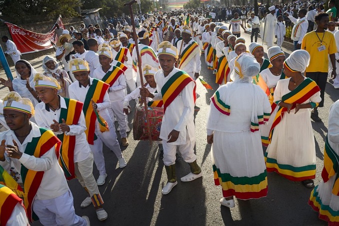 ethiopian amhara orthodox churches celebrate the epiphany amid grief