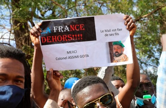 leaders from mali joined tens of thousands of people in an anti sanctions rally