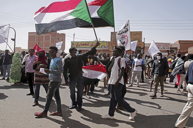 no aid for sudan till us gets assurance of a civilian government