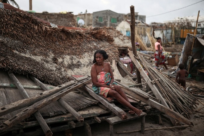 at least 80 people have died in madagascar due to cyclone batsirai