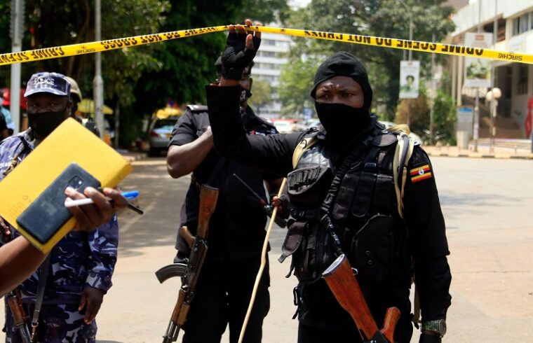 ugandan police have arrested seven terror suspects