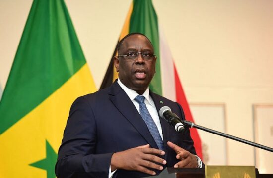 macky sall the president of senegal talks with putin about negotiations