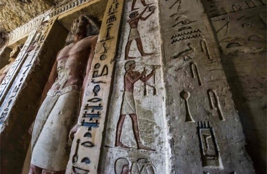 new tombs have been revealed at the pharaonic necropolis in egypt