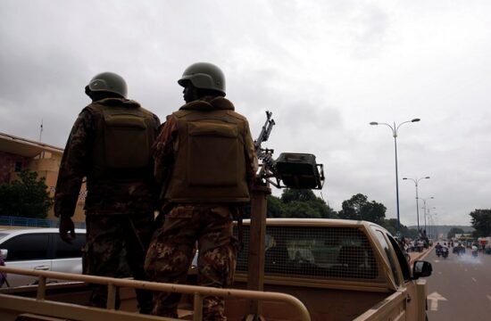 file photo: malian soldiers patrol in bamako, mali