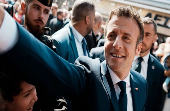 in guinea bissau, macron was warmly welcomed
