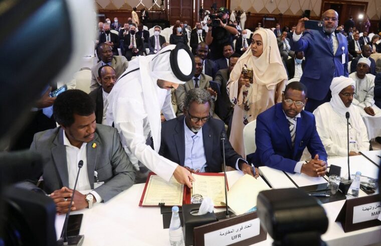 after months of talks in qatar, the signing of the chad peace agreement is scheduled