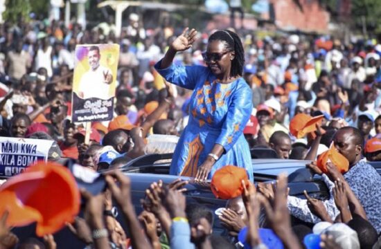 final rallies for kenya's presidential candidates on election eve