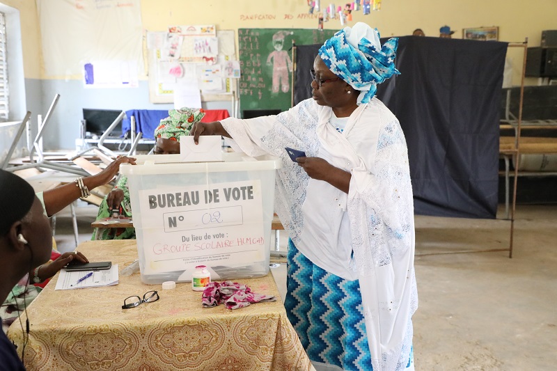 on sunday, senegal held vital parliamentary elections