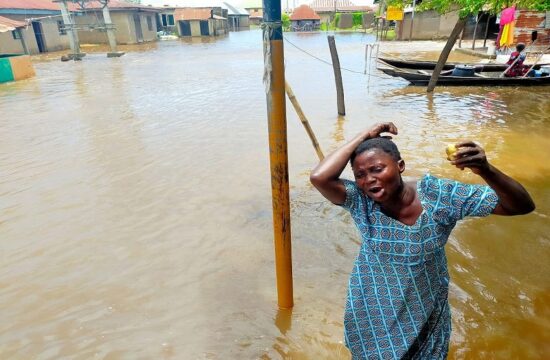 floods in nigeria displace 1.4 million; the federal government begins relief supply distribution.