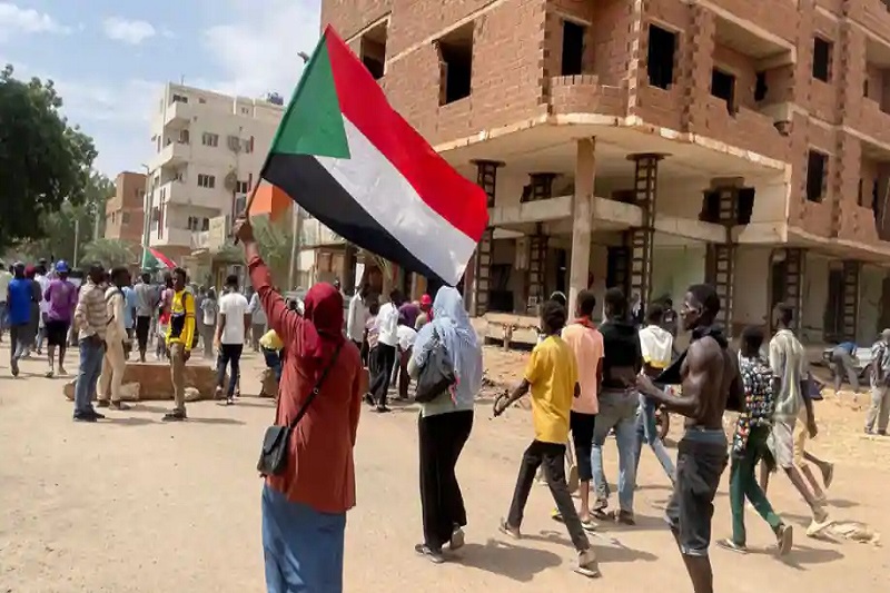 in tribal violence over disputed land, at least 230 sudanese were killed