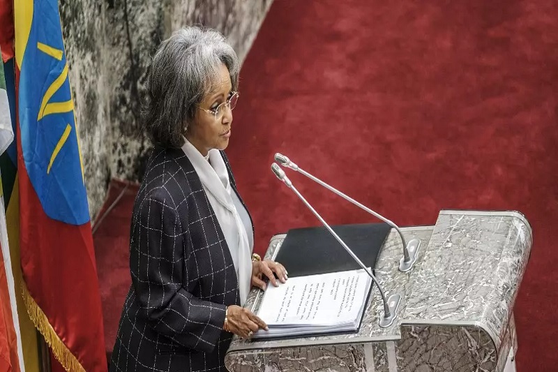 sahle work zewde, the president of ethiopia, urges for talks to end the civil war.
