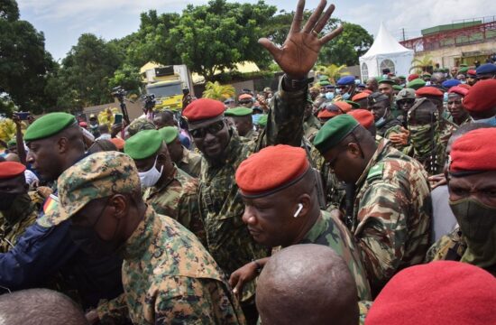 the guinean military has agreed to step down after two years, according to ecowas