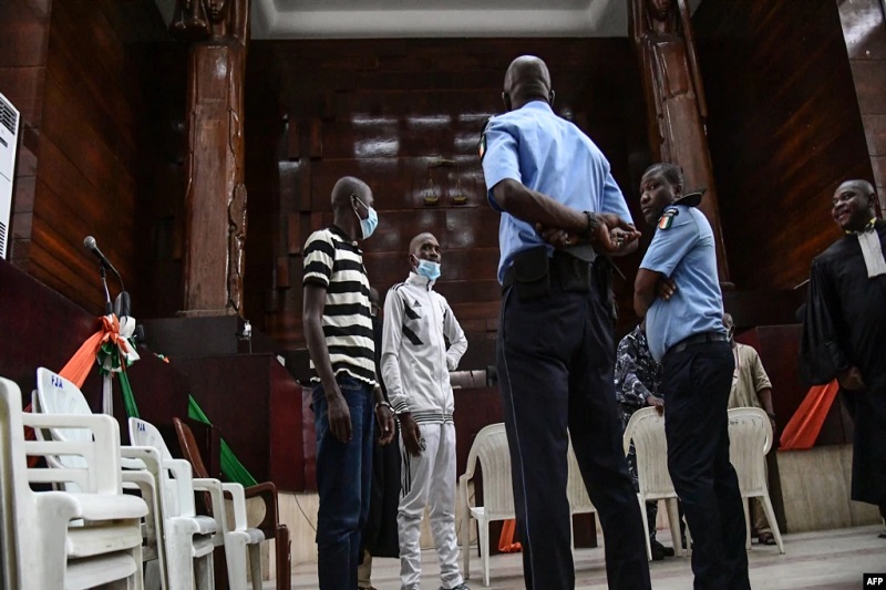 a jihadist attack in 2016 ended in an 11 person prison sentence in ivory coast.