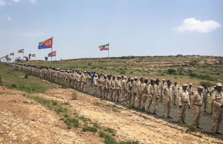 the eritrean army keeps leaving the tigray region.