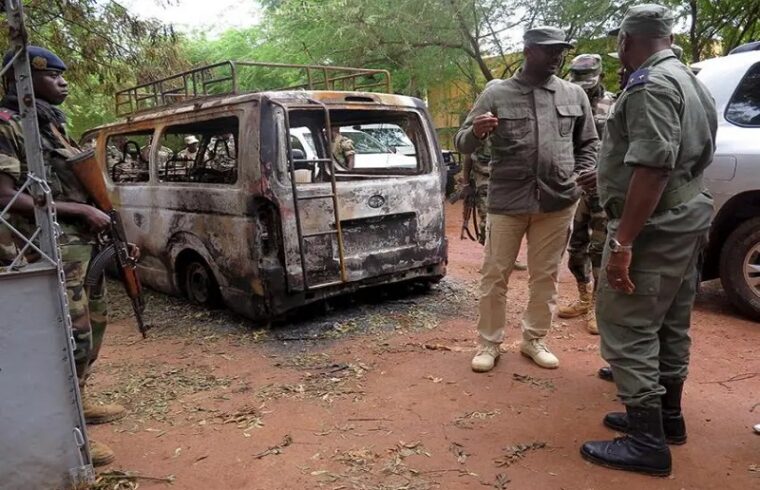 at least 13 villagers were allegedly killed in an attack by jihadists in mali.