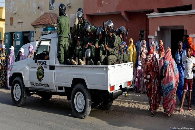 in a deadly jail break in mauritania, four jihadists escaped